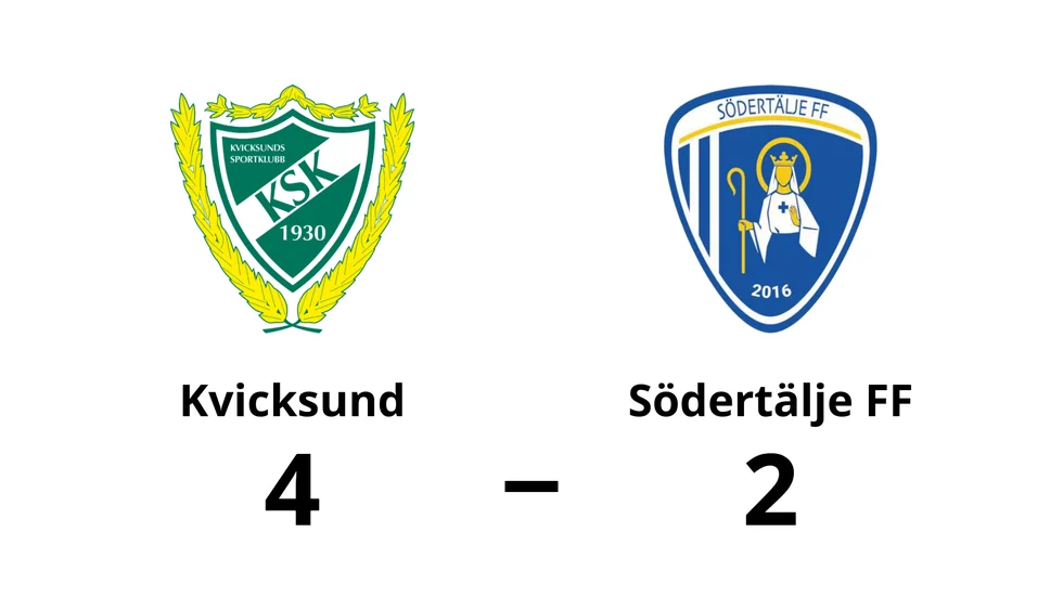 Kvicksunds SK vann mot Södertälje FF U