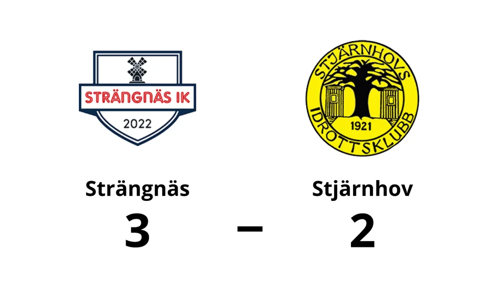 Strängnäs IK vann mot Stjärnhovs IK