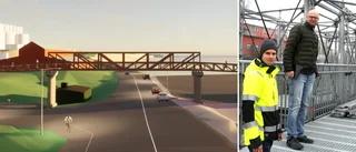 Arbetet med kryssningsbron är igång – då ska den stå klar