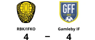 Gamleby IF bröt tunga sviten mot RBK/IFKO