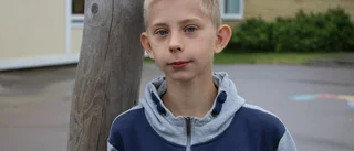 Vincent, 12: "Vi har kommunens sämsta skolgård"