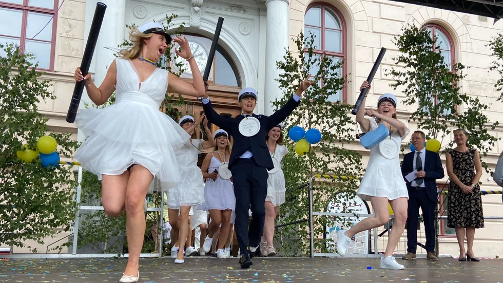 Theodor "Theo" Haraldsson var en av de glada studenterna på De Geer.
