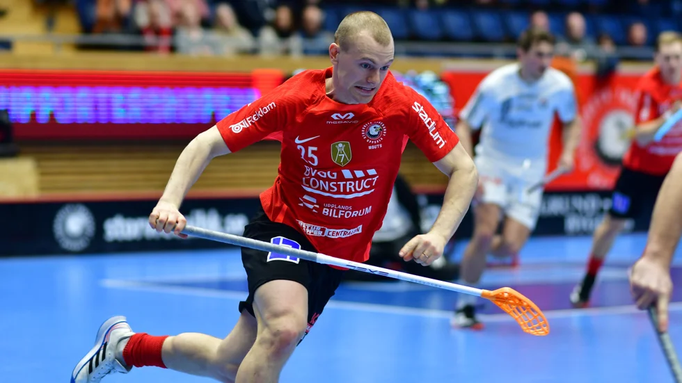 Oskar Enquist fick slaget i bröstet.