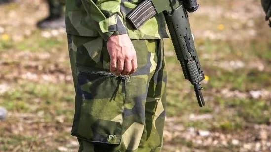 En man i Norrbotten, anställd av försvarsmakten, har avskedats efter att han dömts till ett långt fängelsestraff för grovt barnpornografibrott.
