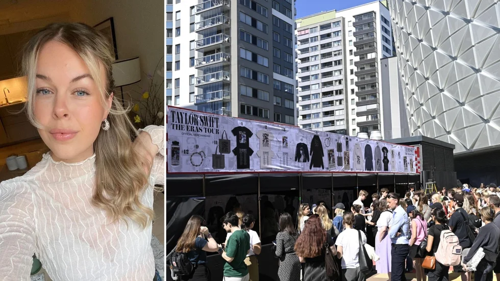 Malin Söderlund jobbar på Stockholm Live och har ett par intensiva dagar framför sig i samband med Taylor Swifts konserter. Redan under torsdagen hade fans samlats utanför Friends Arena.