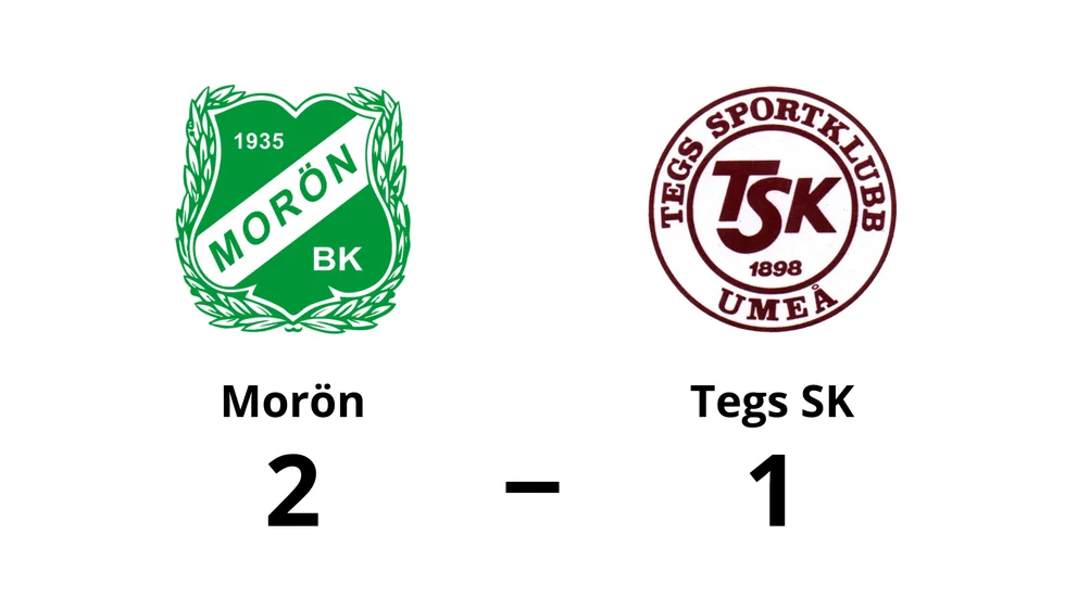 Morön BK vann mot Tegs SK Fotboll
