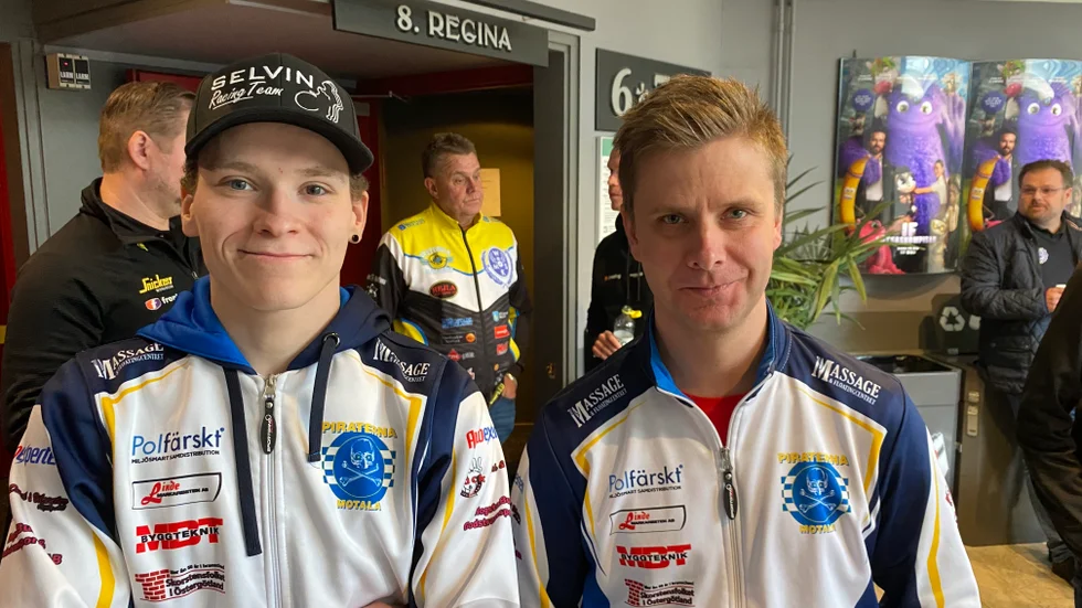 Föraren Ludvig Selvin och lagledaren Daniel Davidsson representerade Piraterna på upptaktsträffen i Linköping. Det pratades mycket framtid på mötet, vilket är ett måste.