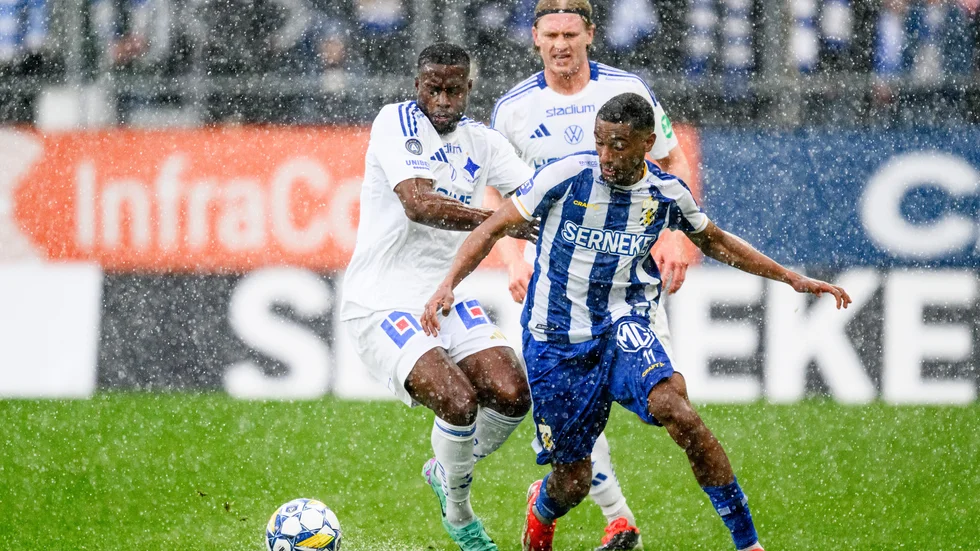 Isak Ssewankambo gjorde comeback under kamratmötet mot IFK Göteborg. "Jättebra, de har stöttat mig och hjälpt mig med allt jag behöver", säger han om klubbens stöttning under skadetiden. 