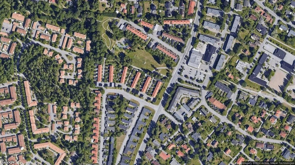 Området kring Slåttervägen 21D