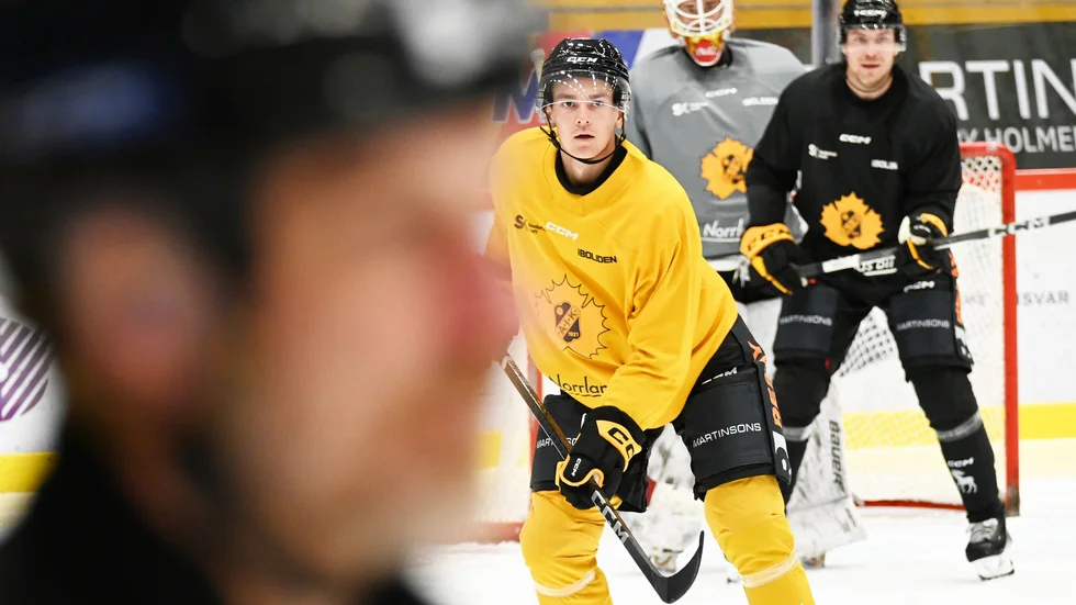 Pontus Johansson stortrivs i sin nya miljö och ser fram emot att möta Modo på onsdagskvällen. ”Matcherna är det roligaste, så det ska bli väldigt roligt att spela igen. Särskilt på hemmaplan”, säger han. 