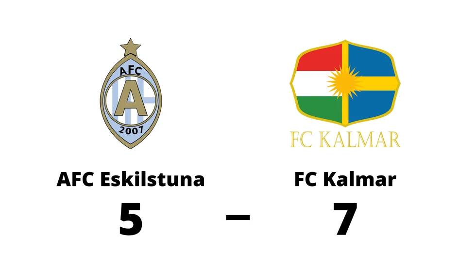 Athletic FC Eskilstuna förlorade mot FC Kalmar