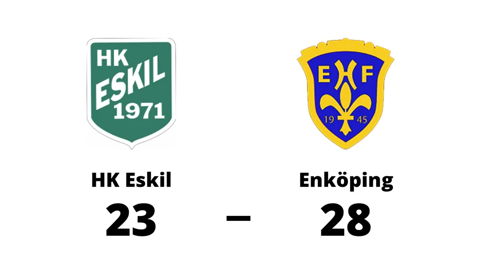 HK Eskil förlorade mot Enköpings HF