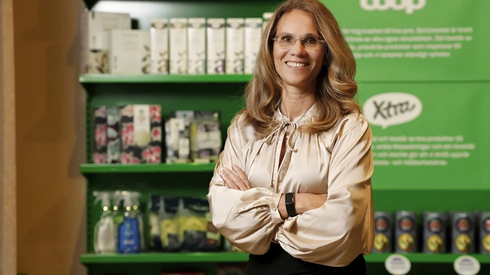 Marie Nygren, vd för Coop Sverige.