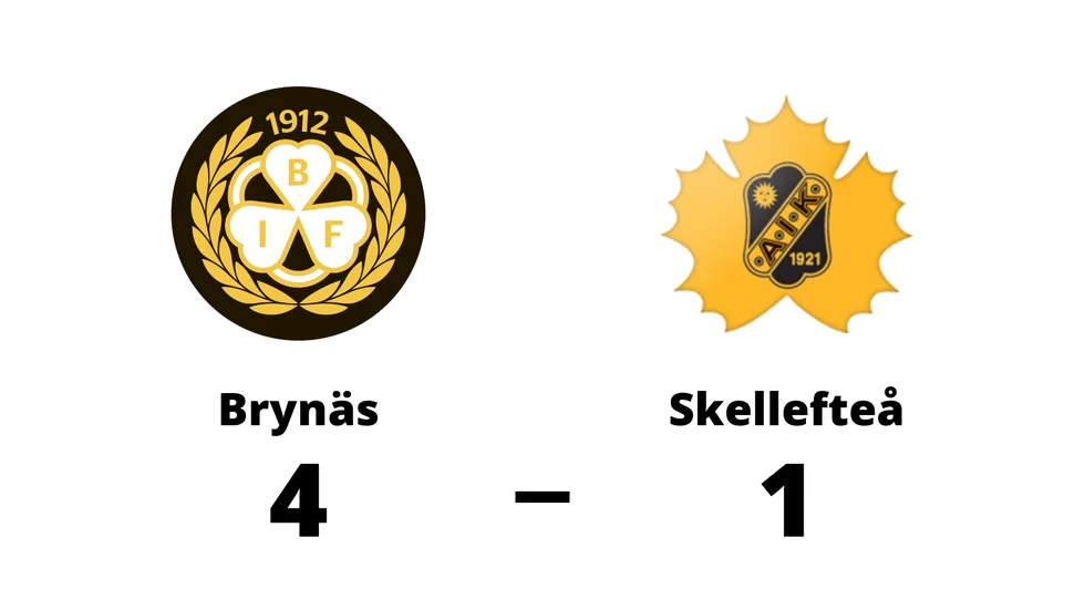 Brynäs IF vann mot Skellefteå AIK
