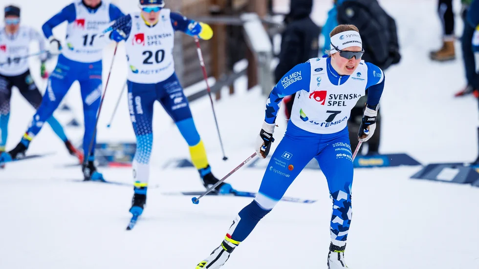 Maja Årebäck var en hundradel från att ta en finalplats i fredagens sprint i Ford smart energy cup.