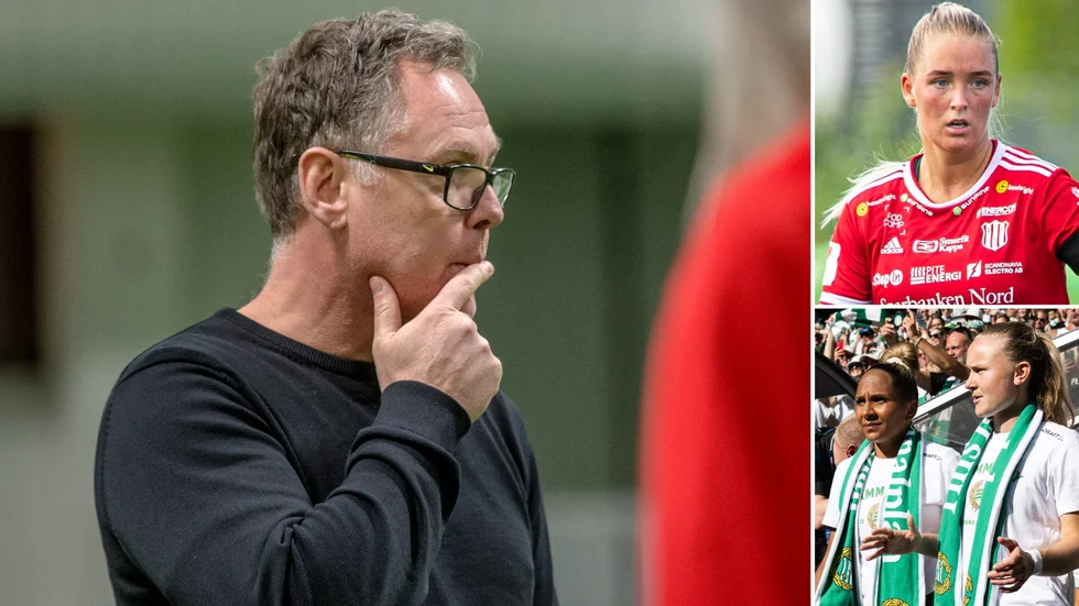 Leif Strandh, sportchef i PIF dam, har lite att fundera på. Det är fortsatt osäkert om Ronja Aronsson stannar i klubben, och spelarmarknaden är svårjobbad när damallsvenskan tappar i dragningskraft. Madelen Janogy och Matilda Vinberg är två exempel som lämnat ligan för spel utomlands. (Arkivbilder)
