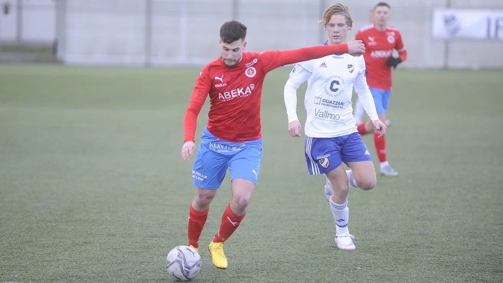 Alexander Alp var en av många målskyttar i DM-finalen.