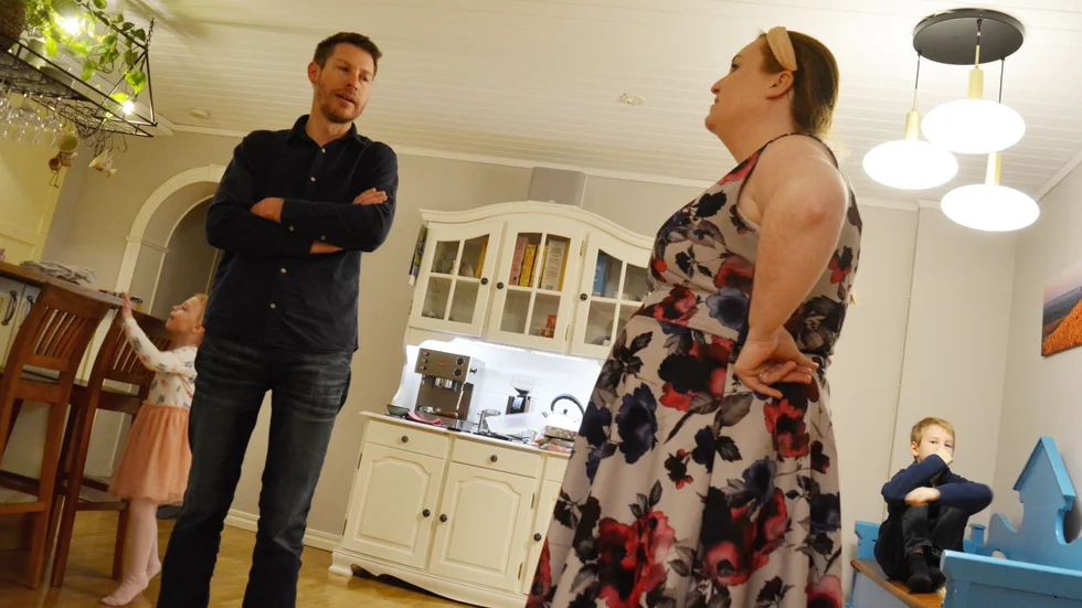 Brendon Dean och Wendy Lidman hade aldrig anat att de skulle bli grannar i Kåge. 