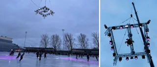 Tusentals deltagare på skridskofesten i Linköping 
