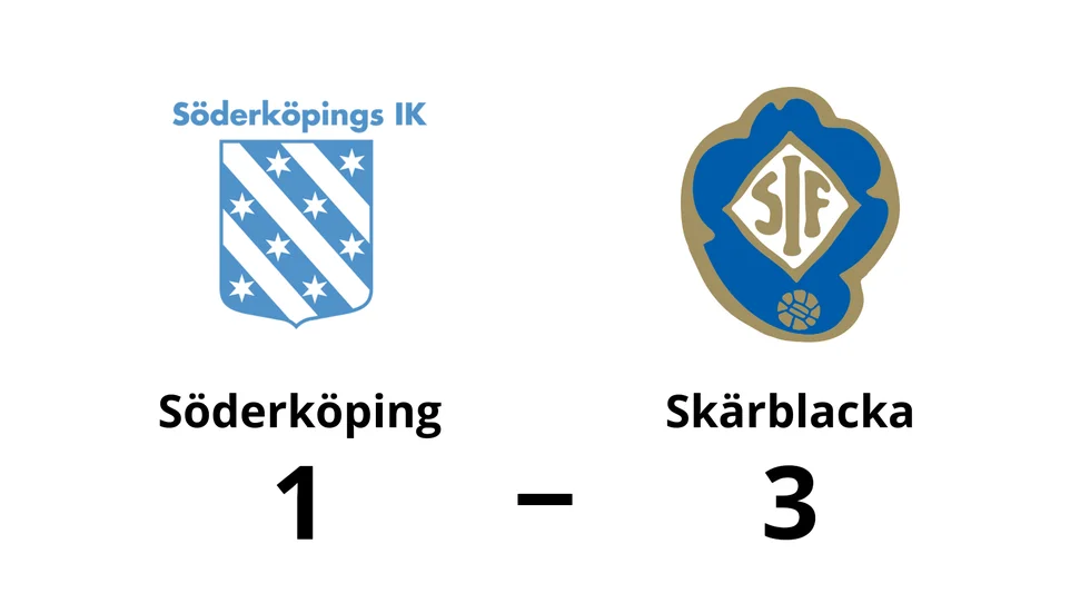 Söderköpings IK förlorade mot Skärblacka IF