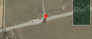 Trafikverket varnar för hästar på vägen på väg 918