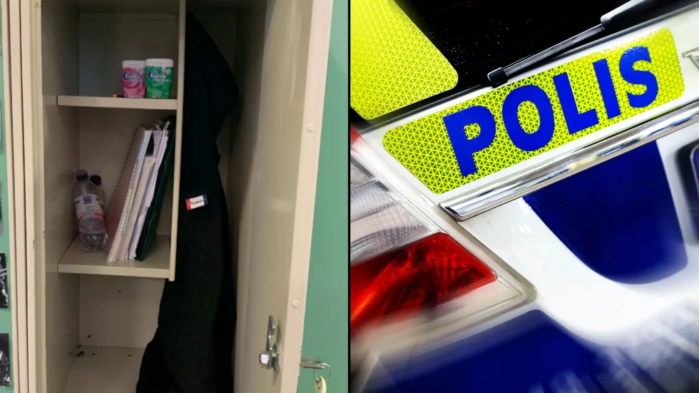 Polisen kollade igenom elevens skåp, utan att hitta något misstänkt. Det gjordes även en husrannsakan i Hultsfred.