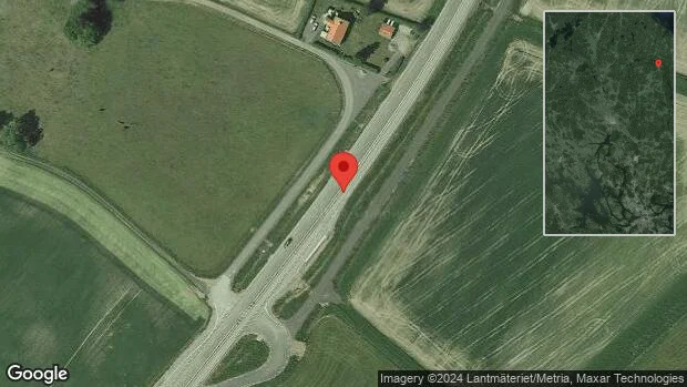 Flera fordon i trafikolycka på väg 288