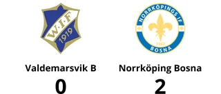 Norrköping Bosna segrade i toppmötet mot Valdemarsvik B