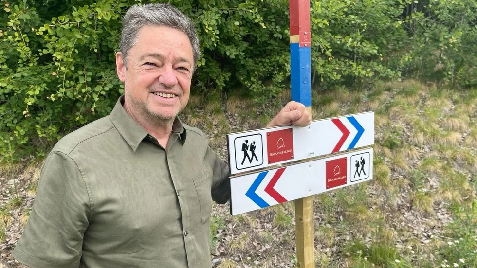 "Vi ska se till att fler kan nyttja vårt vackra naturlandskap, året om", säger Solanderledens ideella förenings ordförande, Hansi Gelter.