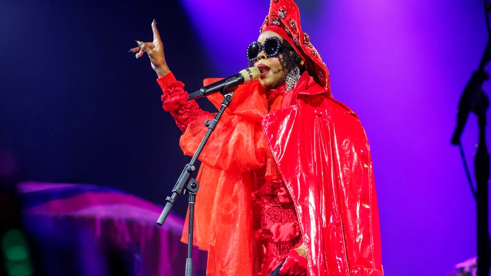 Lauryn Hill kommer till Sverige med The Fugees. Arkivbild.