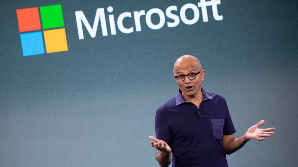 Microsofts vd Satya Nadella. Arkivbild.