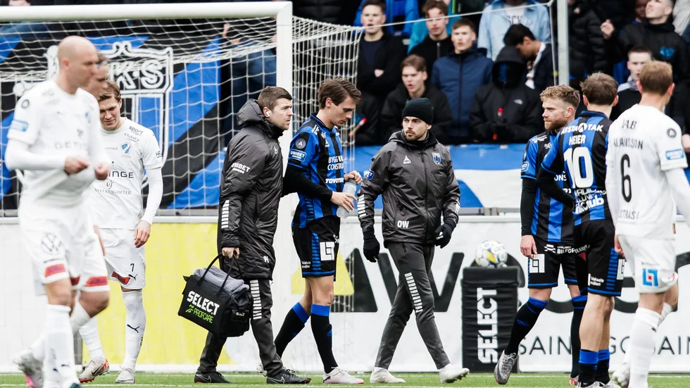 Tobias Carlsson fick bryta Sirius premiär. 