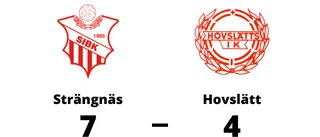 Strängnäs säkrade segern mot Hovslätt