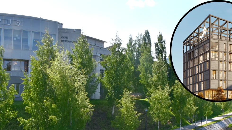 Skribenten är inte nöjd med planerna på ett nytt bygge vid Campus.