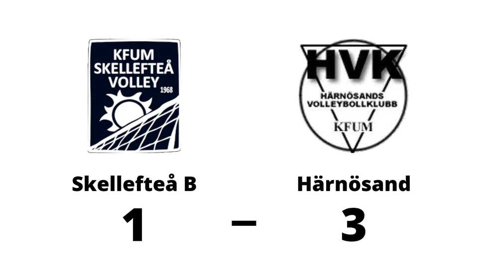 Skellefteå B förlorade mot Härnösand VBK