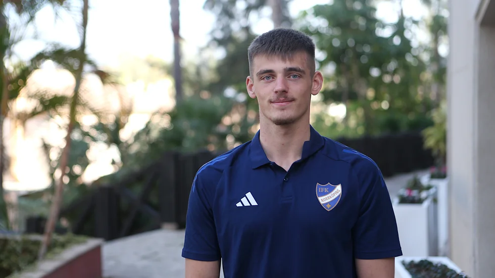 19-årige målvaktstalangen Kevin Eriksson är med på IFK Norrköpings träningsläger i Marbella. I våras drabbades han av en allvarlig skada och fick ligga på sjukhus i en vecka.