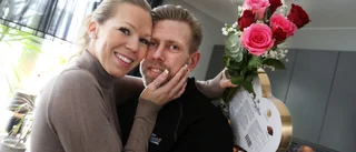 Stor förvåning när Helena överraskade sin stora kärlek