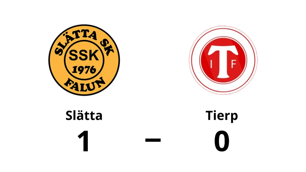 Slätta SK vann mot Tierps IF