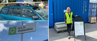 Nya återbruksgreppet populärt – 150 kilo gick åt nästan direkt