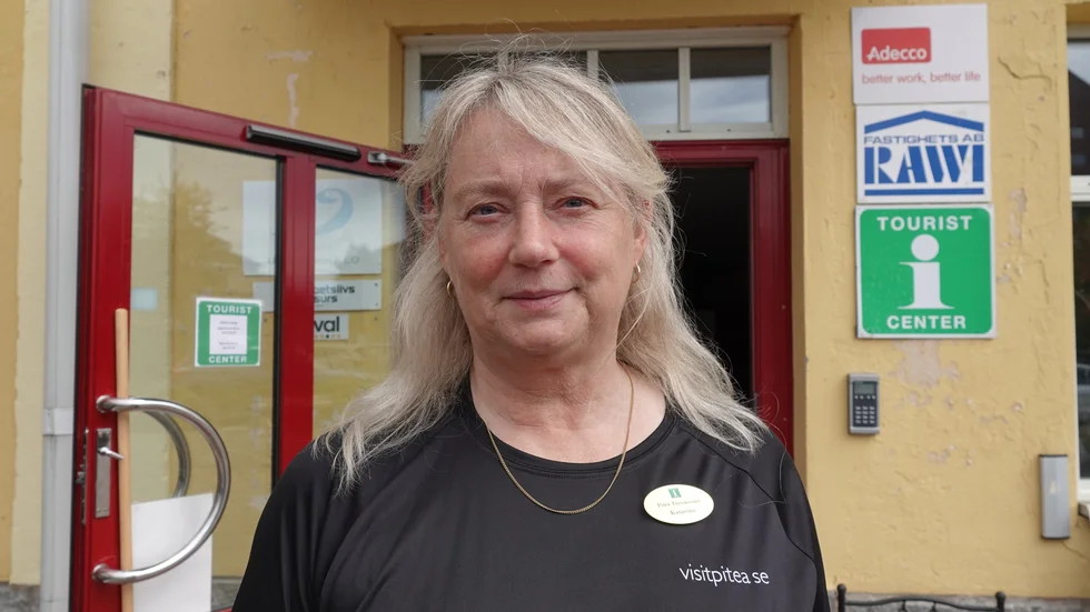 Katarina Johansson, ansvarig Piteå Turistcentrum.