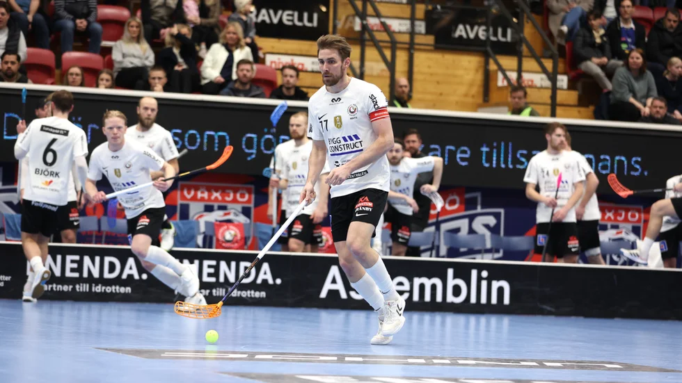 Storvretas lagkapten Tobias Gustafsson.