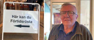 "Jag förtidsröstar ifall jag dör"