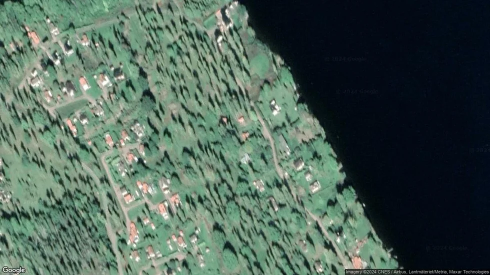 Området kring Rönnäs Norra Sjövägen 7147