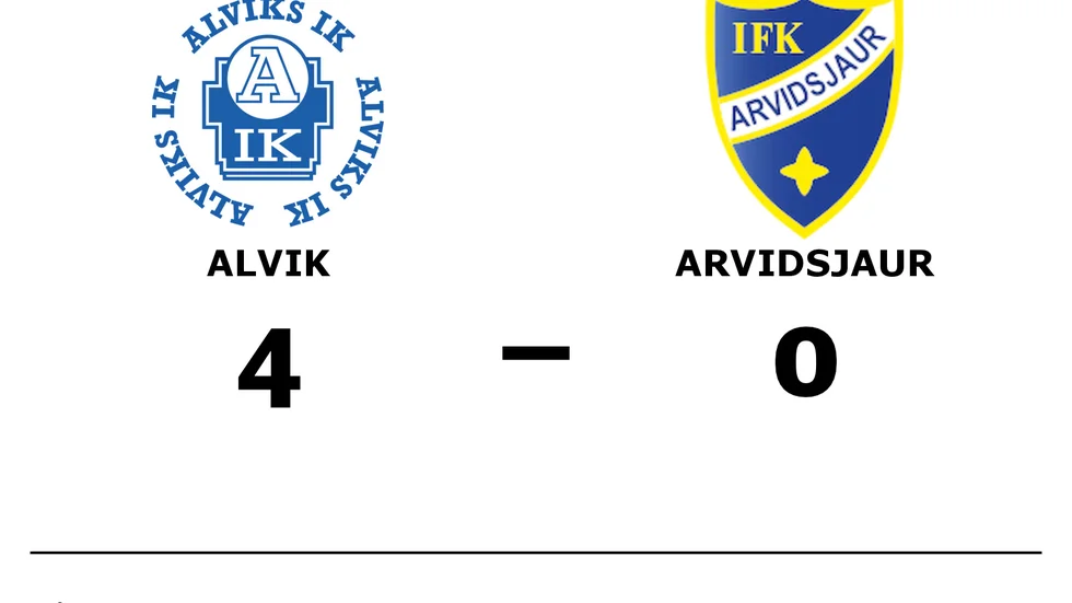 Alviks IK vann mot IFK Arvidsjaur FK