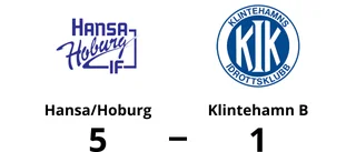 Seger för Hansa/Hoburg efter rivstartade mot Klintehamn B