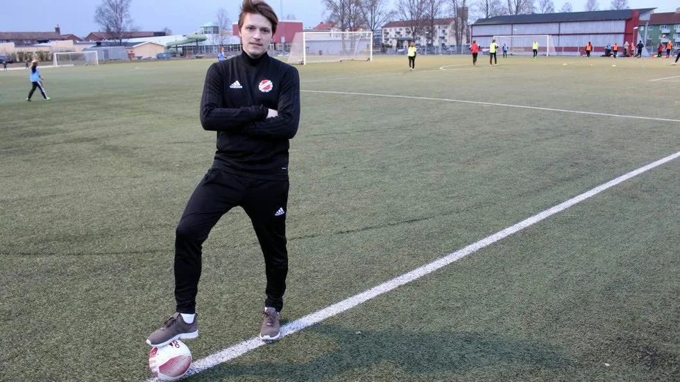Robin Lundahl nätade dubbelt för sitt Edsbruk.