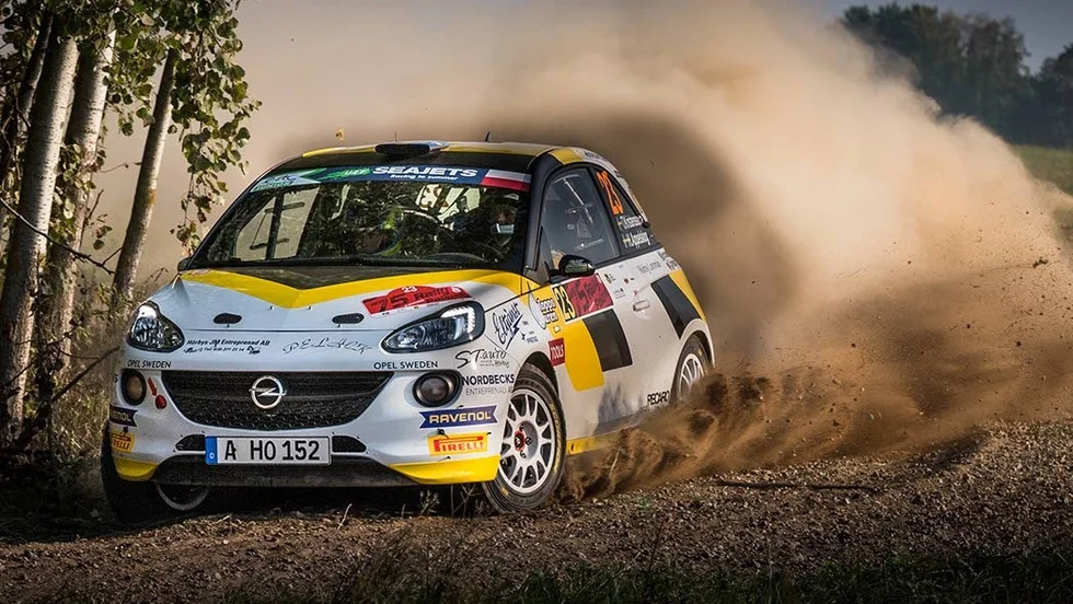 Henrik Appelskog och TOm Kristensson vann JEM-rallyt i Lettland och slutade tvåa i JEM.