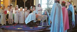 Julkrubba i Vena kyrka
