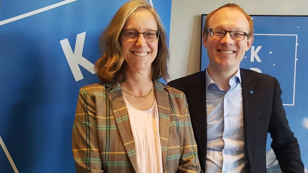 KD:s sjukvårdsfrågor ska ge partiet röster, hoppas gruppledaren och oppositionsrådet Per Larsson och Lena Käcker Johansson, ledamot i regionfullmäktige.