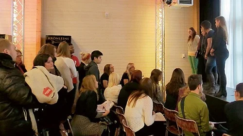 Löpande band-principen gällde under Västerviks resorts auditions.